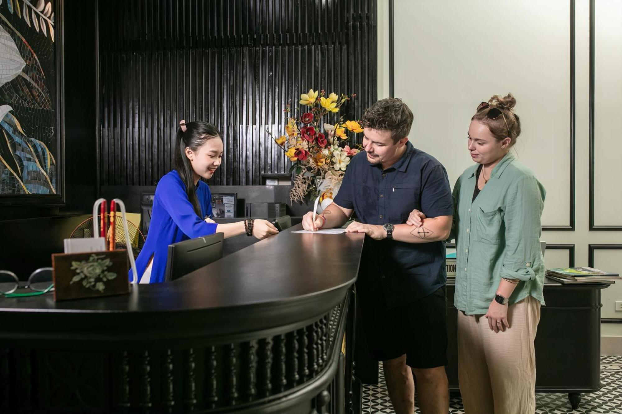 Anise Hotel&Spa Hanoi Buitenkant foto